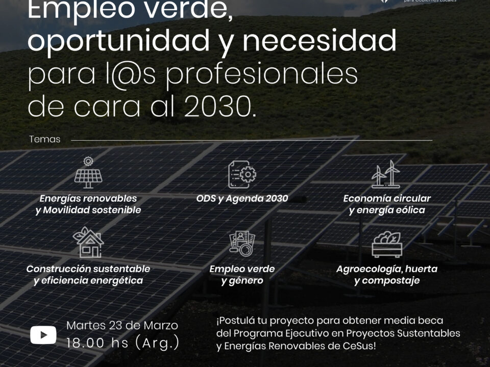 Webinar Empleo