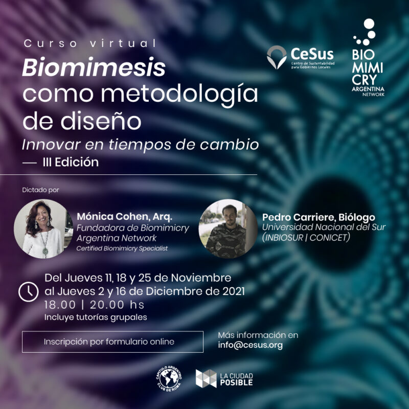 Biomimesis como metodología de diseño. Innovar en tiempos de cambio - 3° edición