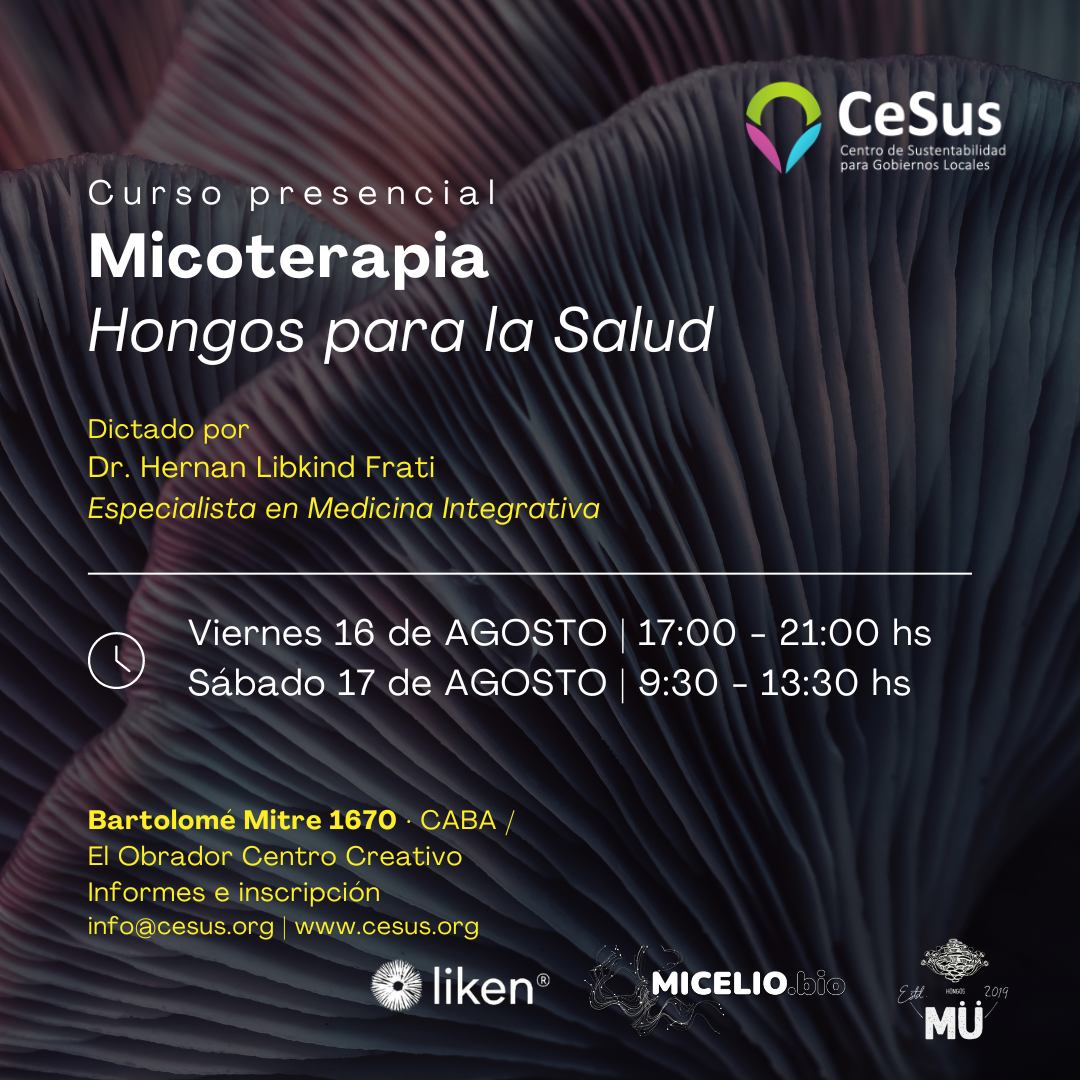 CURSO MICOTERAPIA  Hongos para la Salud